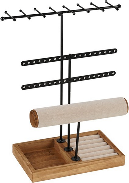 Çok Fonksiyonlu Takı Rafı Küpe Saklama Bileklik Kolye Vitrinler (Yurt Dışından)