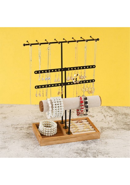 Çok Fonksiyonlu Takı Rafı Küpe Saklama Bileklik Kolye Vitrinler (Yurt Dışından) fırsatları