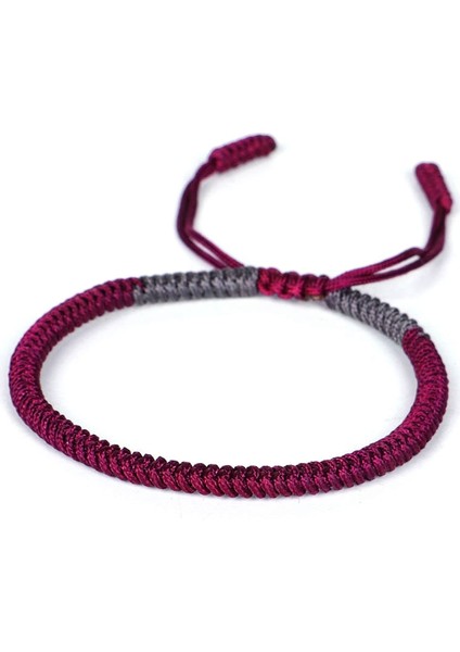 Yeni Çok Renkli Tibet Budist Iyi Şanslı Charm Bilezik ve Kadın Erkek El Yapımı Knot Halat Bilezik (Yurt Dışından)