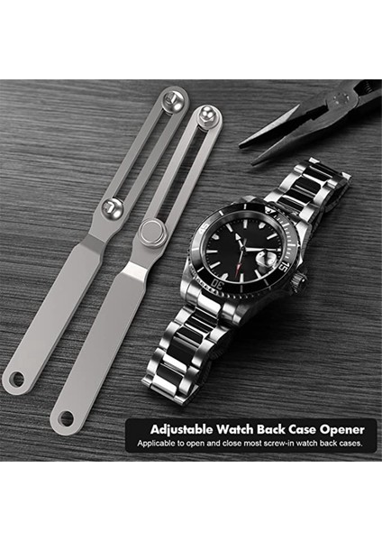 Saat Kasası Arka Açıcı Ayarlanabilir Sökücü Aracı Anahtar Tipi Saatçi Pilinin Değiştirilmesi (Yurt Dışından) fiyatları