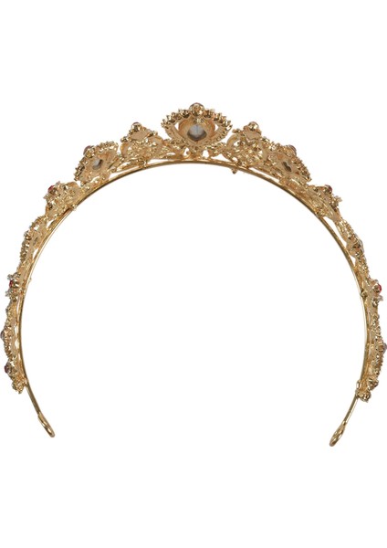 Düğün Gelin Kırmızı Tiaras Taçlar Prenses Pageant Balo Taklidi Peçe Kafa Bandı Gelin Saç Aksesuarları (Yurt Dışından) fiyatları