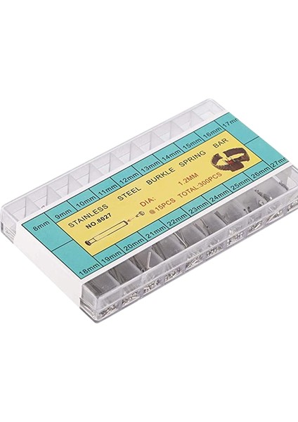 300 Adet Saat Tamir Kiti Ham Kulak Çubuğu Sabit Mil Toka Toka Parçaları Masa Aracı Kayış Bağlantısı Için (Yurt Dışından)