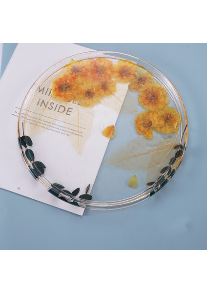 Yuvarlak Kalıp Reçine Tutkal Silikon Takı Saklama Kutusu Tepsi Dekorasyon Plaka Coaster (Yurt Dışından) fiyatları