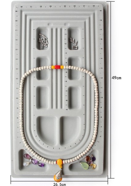 Kolye Plaka Bilezik Dıy Takı Yapımı Boncuklu Ölçüm Tasarım Ölçeği Boncuk Zincir Aracı 2 Parça (Yurt Dışından) fırsatları