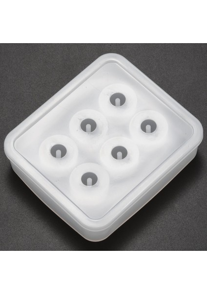 2 Adet Küre Topu Silikon Boncuk Kalıpları Delikli Yuvarlak Epoksi Takı Için, Polimer Kil Sabun Yapımı, Cabochon Taş Işçiliği, Çap 12MM, 16MM (Küre 2 Sette) (Yurt Dışından)