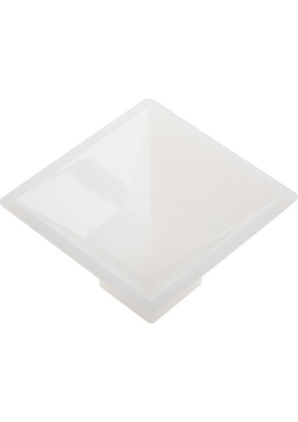 Büyük Piramit Şekli Diy Silikon Takı Kalıp Yapımı Süsleme El Sanatları Kalıp 9.5X9.5X6CM (Yurt Dışından)