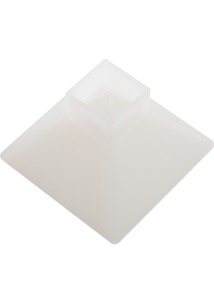 Büyük Piramit Şekli Diy Silikon Takı Kalıp Yapımı Süsleme El Sanatları Kalıp 9.5X9.5X6CM (Yurt Dışından)