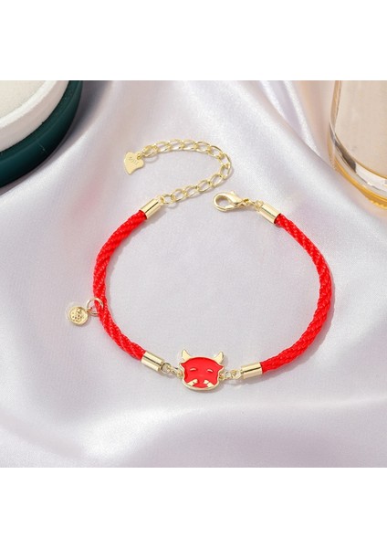 Yeni Yıl Öküz Bilekliği Moda Transit Kırmızı Ip Bileklik Zincir 1 (Yurt Dışından) fiyatları
