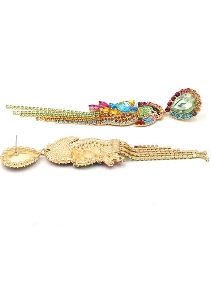 Kuşlar Saçaklı Damla Dangle Küpe Düğün Takı Bohem Kadın (Yurt Dışından) fırsatları