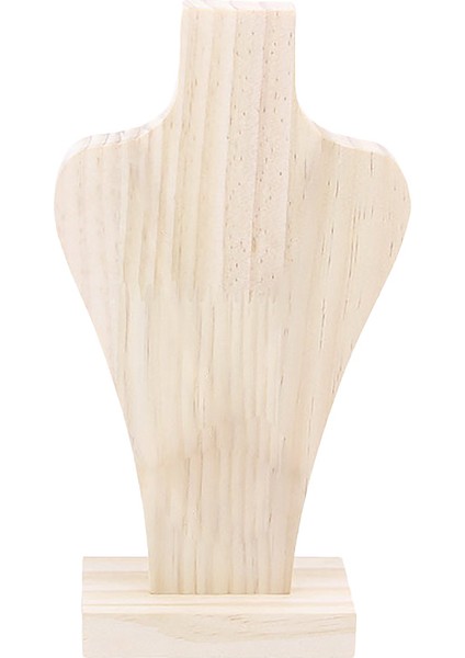 Ahşap Manken Büstü Moda Küpe Kolye Takı Vitrin Standı Organizatör Tutucu Büyük (Yurt Dışından)