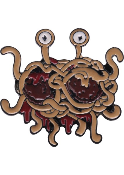 Pin Fsm Emaye Ramen Komik Yetenek Broş Kot Gömlek Ceket Yaka Metal Rozet (Yurt Dışından)