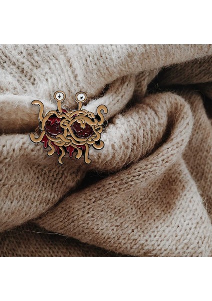 Pin Fsm Emaye Ramen Komik Yetenek Broş Kot Gömlek Ceket Yaka Metal Rozet (Yurt Dışından)