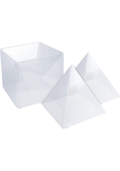 Büyük Reçine Kalıplarısilikon Piramit Kalıpları, Diy Orgon Piramidi Için Döküm Kalıpları, Büyük Kağıt Ağırlığı, Ev Dekorasyonu Vb (Yükseklik: 15CM/5.9INCH) (Yurt Dışından)
