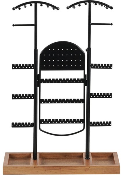 Takı Rafı 6 Katmanlı Büyük Kaldırılabilir Ekran Yüzük Kolye Küpe Standı (Yurt Dışından)