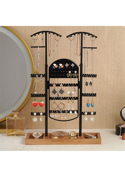 Takı Rafı 6 Katmanlı Büyük Kaldırılabilir Ekran Yüzük Kolye Küpe Standı (Yurt Dışından) fiyatları