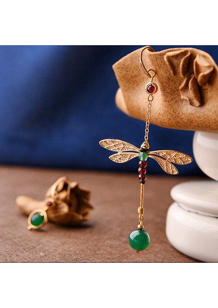 Moda Asimetrik Küpe Kişilik Retro Mizaç Ulusal Stil Estetik Vintage (Yurt Dışından) fiyatları