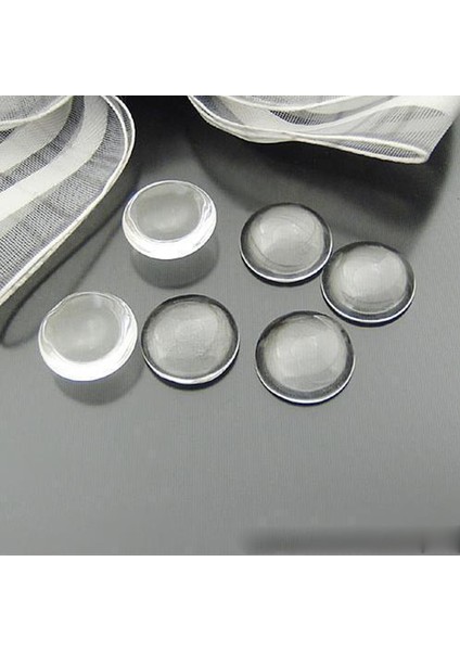 50 Adet/grup 12MM Yuvarlak Düz Arka Şeffaf Cam Cabochon Yüksek Kalite (Yurt Dışından) modelleri