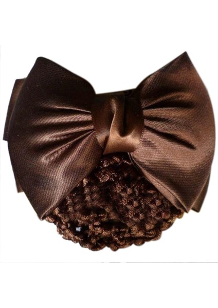 Bayanlar Kahverengi Ilmek Vurgu Snood Net Toka Saç Tokası Saç Filesi (Yurt Dışından)