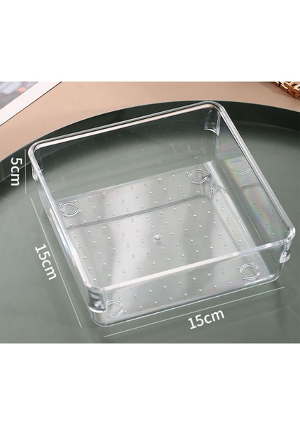 Takı Saklama Çantası Masaüstü Çekmece Organizatör Şeffaf Bilezik Yüzük Tutucu Fermuar Kapatma 50XLARGE Çanta + 1 Kutu (Yurt Dışından) fiyatları