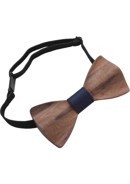 3D Ahşap Kravat Kare Kol Düğmeleri Moda Yay Düğün El Yapımı Set M162-138 (Yurt Dışından) fiyatları