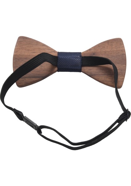 3D Ahşap Kravat Kare Kol Düğmeleri Moda Yay Düğün El Yapımı Set M162-138 (Yurt Dışından) modelleri