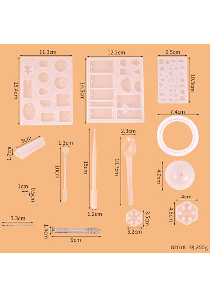 Dıy Zanaat Kristal Epoksi Reçine Silikon Kalıp El Yapımı Döküm Parçaları Kalıpları Takı Yapımı Araç Seti (Yurt Dışından) fiyatları