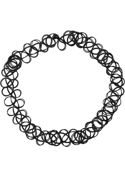 Vintage Dövme Siyah Elastik Streç Halhal Ayak Bileği Bileklik Retro Kına (Yurt Dışından) fiyatları