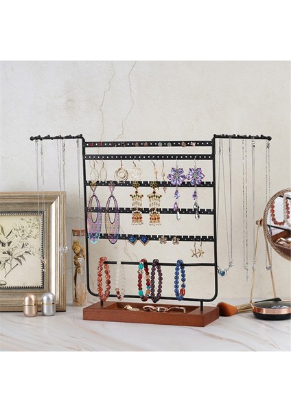 1 Adet Organizatörler Için Olmazsa Olmaz Asılı Takı Vitrin Rafı Bilezik ve Kolye Depolama (Yurt Dışından) fırsatları