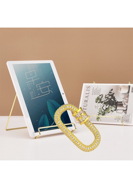Takı Lüks Rhinestone Spiral Klipsler Kolye Aksesuarları Kolye Bilezik Altın (Yurt Dışından) fiyatları