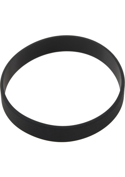 Moda Silikon Kauçuk Esneklik Bileklik Bilek Bandı Manşet Bilezik Bileklik Siyah (Yurt Dışından)