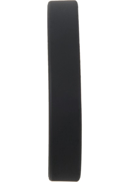 Moda Silikon Kauçuk Esneklik Bileklik Bilek Bandı Manşet Bilezik Bileklik Siyah (Yurt Dışından) fırsatları