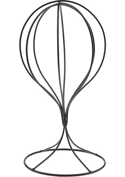 1 Adet Şapka Tutucu Modeli Standı Masa Üstü Peruk Kap Bonnet Vitrin-Siyah (Yurt Dışından)