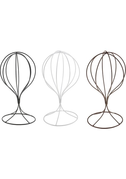 1 Adet Şapka Tutucu Modeli Standı Masa Üstü Peruk Kap Bonnet Vitrin-Siyah (Yurt Dışından) fiyatları