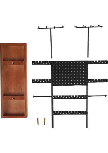 7 Katlı Kendinden Tasarlanmış Takı Vitrin Küpe Depolama Kolye (Yurt Dışından)