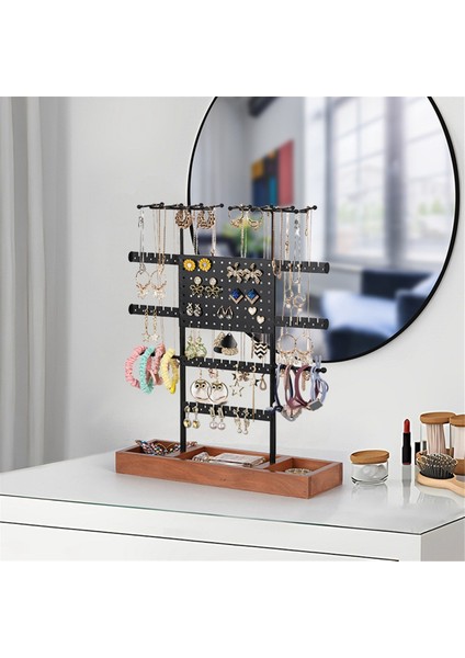 7 Katlı Kendinden Tasarlanmış Takı Vitrin Küpe Depolama Kolye (Yurt Dışından) fırsatları