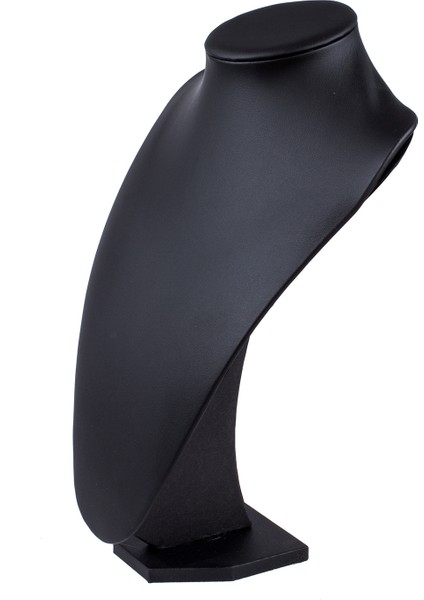 Siyah Takı Tutucu Orta Zincir Kolye Büstü Vitrin Pu Vitrin (Yurt Dışından) fiyatları