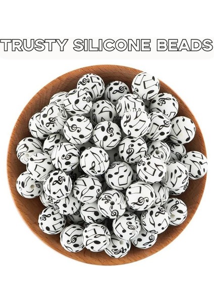 50 Adet Silikon Boncuk 15MM Toplu Anahtarlık Kalem Kolye Bilezik Kordon Yapımı C (Yurt Dışından) fırsatları