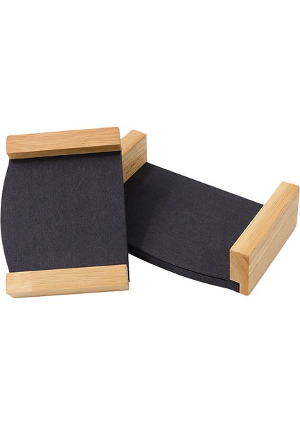 Adet/takım Ahşap Bilezik Bileklik Kolye Yüzük Ekran Standı Mikrofiber Çok Fonksiyonlu Takı Tutucu Vitrin Siyah (Yurt Dışından) modelleri