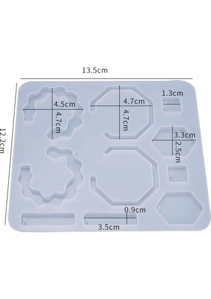 Dıy Küpe Reçine Kalıp, Takı Yapımı Araçları B Için Kullanılan El Yapımı Sarkan Silikon Uv Epoksi (Yurt Dışından) fiyatları