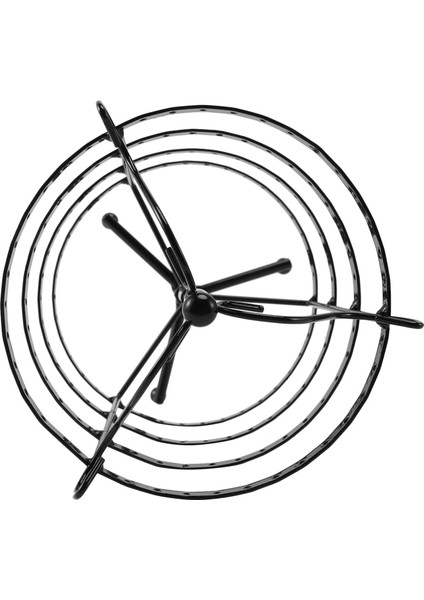 144 Delik Yuvarlak Dönen Mücevher Ekran Standı Siyah Metal Küpe Tutucu Organizatör Rafı (Yurt Dışından) fırsatları