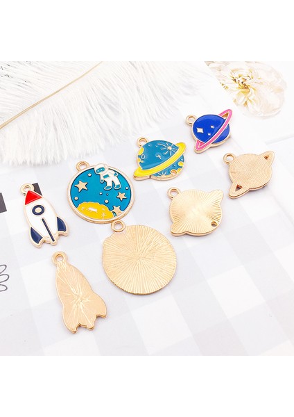 20 Adet Damla Yağ Alaşım Kolye Uzay Astronot Toprak Charm Dıy Küpe Kolye Anahtarlık Takı Için Yapılmıştır (Yurt Dışından) fiyatları