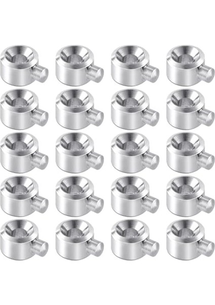 Takı Yapımı Için 20 Adet Kıvrım Boncuk, Gümüş Spacer Metal Boncuk Fiş Kolye Bilezik Kolye A (Yurt Dışından)