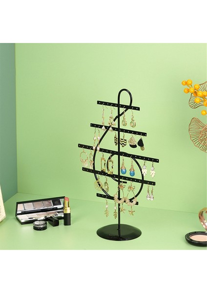 Müzik Notası Küpe Takı Asılı Raf 5 Katmanlar 70 Delik Ekran Depolama (Yurt Dışından) fiyatları