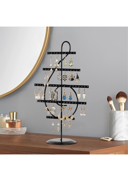 Müzik Notası Küpe Takı Asılı Raf 5 Katmanlar 70 Delik Ekran Depolama (Yurt Dışından) fırsatları