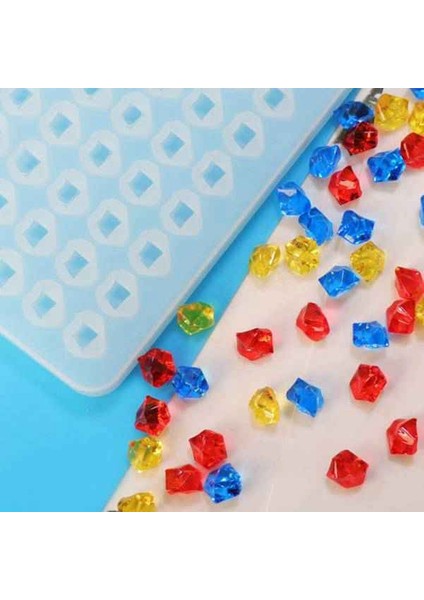 Diy Kristal Epoksi Kalıp 60 Buz Küpleri ile Silikon Tepsi Reçine Düzensiz Takı El Yapımı Ev (Yurt Dışından) fırsatları