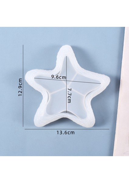 Diy Kristal Epoksi Kalıp Yaprak Denizyıldızı Bulaşık Meyve Aksesuarları Saklama Kutusu Silikon (Yurt Dışından) fiyatları
