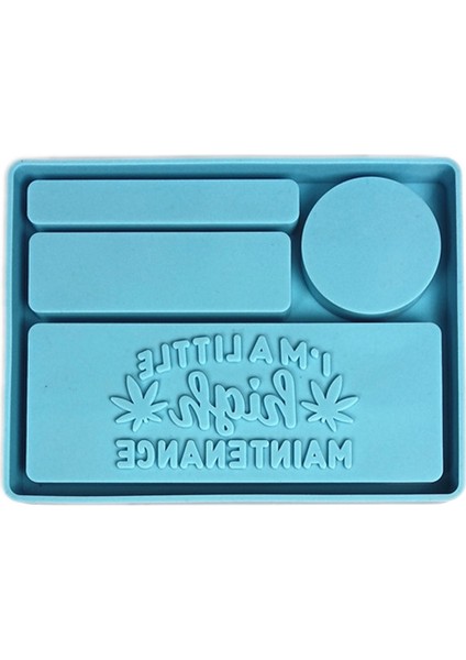 Dıy El Sanatları Saklama Kabı Epoksi Reçine Kalıp Harfler Makyaj Tepsisi Silikon Kalıp (Yurt Dışından)