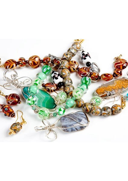 Sarf Malzemeleri ve El Sanatları Yapmak Için 6 Paket Takı Boncuk Teli (24 Ayar) (Yurt Dışından) modelleri