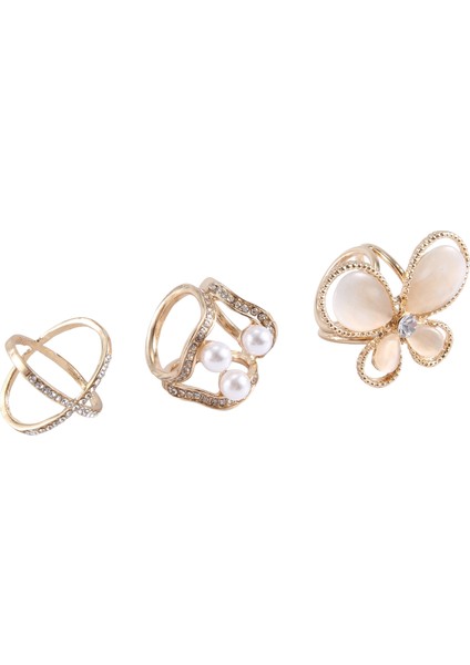 4 Adet Eşarp Yüzükler Kadınlar Için Halka Klipleri Zarif Toka Ipek Eşarp Şal Dekorasyon Aksesuarları (Yurt Dışından) fırsatları