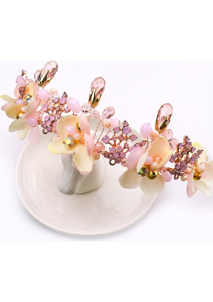 Gelin El Yapımı Çiçek Saç Bandı Aksesuarları Avrupa ve Amerikan Kristal Kafa Klipsi (Yurt Dışından) fırsatları